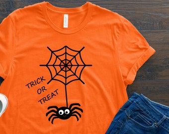Trick Or Treat Shirt, Halloween Shirt, Halloween Gift, Halloween Tshirt, Toddler Halloween Shirt, Kids Halloween Shirt