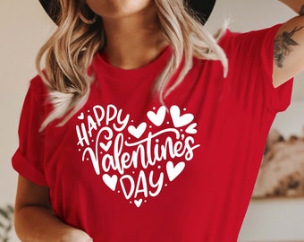 Valentine's Shirts for Women ,Valentine's shirt for women, LOVE Shirt, Cute Valentine's Tshirt heart, Valentine's Crewneck ValDay.D4