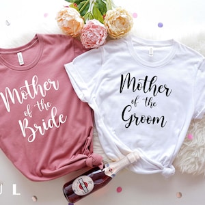Mother of the Bride Shirt, Bridal Party Shirts, Bride Shirt, Bridesmaid Shirts, Bachelorette Party Hen Party Tshirt