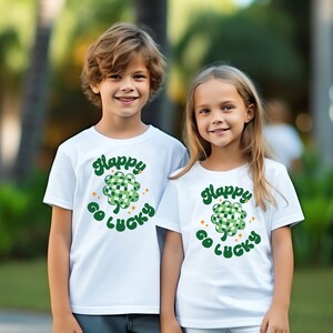 Irish Shirt, St. Patrick&#39;s Day Shirt, St. Patrick&#39;s Day T-Shirt for Women, St. Patrick&#39;s Shirt for Men, Luck of the Irish, Happy Go Lucky 24