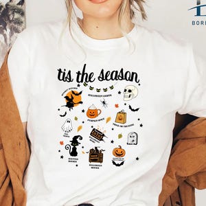 Witch Halloween shirt, ladies funny Halloween shirt, Halloween Gift,Tis the Season Tee,Tshirt trick or treat, kids tee, Halloween Season
