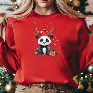 Christmas Jumper,Nightmare Before Xmass Top,reindeer, snowman, grinch,santa claus, Elf,festive holiday season, Little Bear (SWT)