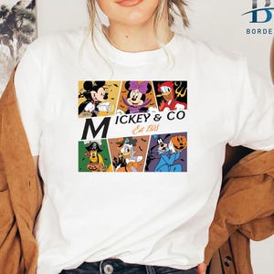 Disney Halloween shirt, ladies funny Halloween shirt, Halloween Gift,Mickey Halloween,Chick or treat, Halloween kids tee, Halloween and CO