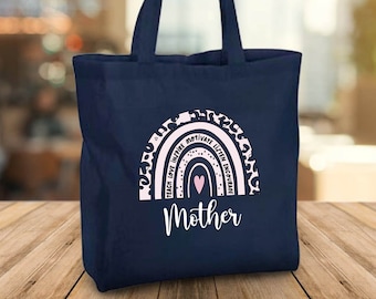 Personalised Shopping Bag, Canvas Jute Tote Bag, Mother's Day Or Birthday Gift, Nanny, Nan, Nana, Grandma, Mum, Auntie, Granny, Gran