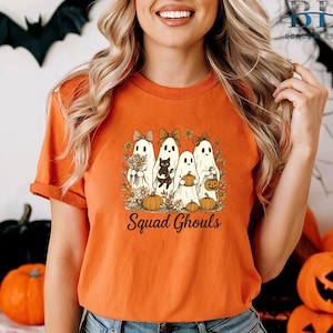 Witch Halloween shirt, ladies funny Halloween shirt, Halloween Gift,Four gooseTee,Tshirt Chick or treat, Halloween kids tee, Squad Goals