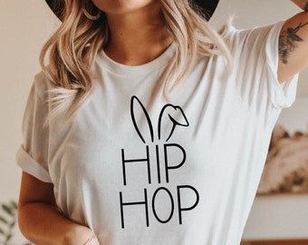 Bunny Shirt \ Floral Rabbit Shirt \ Spring T-shirt \ Easter T-shirt \ Bunny Shirt \ Animal Lover \ Nature Lover
