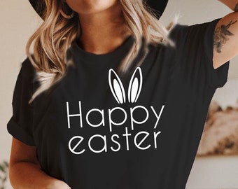 Bunny Shirt \ Floral Rabbit Shirt \ Spring T-shirt \ Easter T-shirt \ Bunny Shirt \ Animal Lover \ Nature Lover