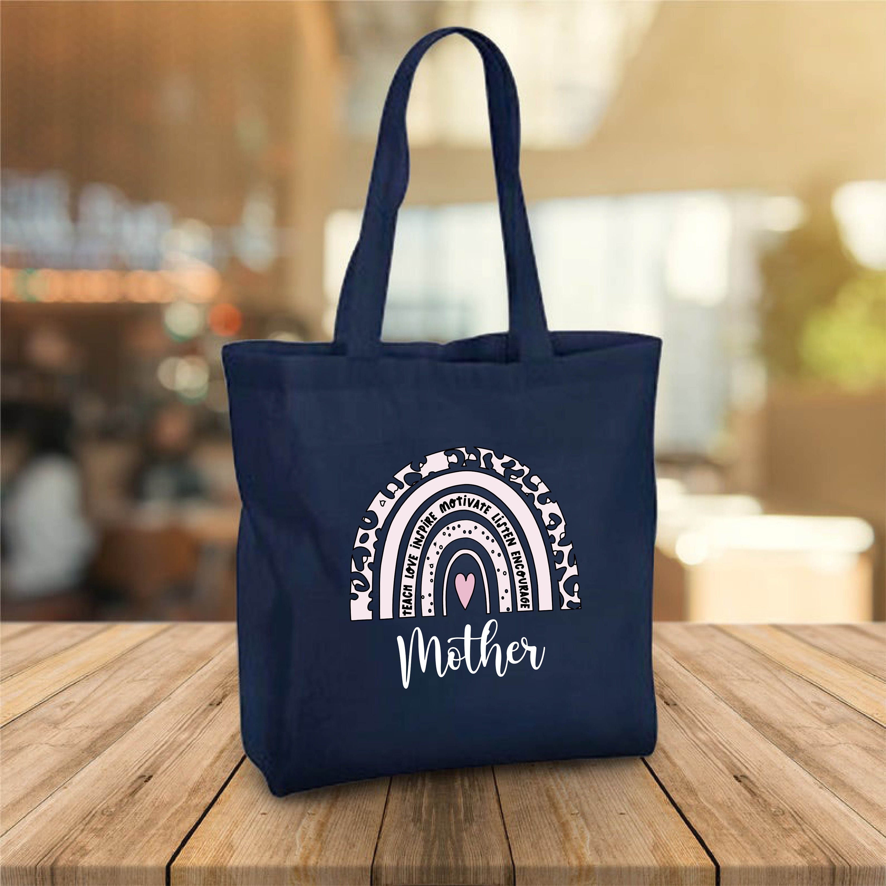 New Hampshire Mama Tote Bag, Mother Washable Tote, Mother, Mom