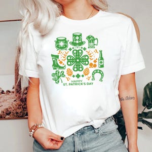 Irish Shirt, St. Patrick&#39;s Day Shirt, St. Patrick&#39;s Day T-Shirt for Women, St. Patrick&#39;s Shirt for Men, Luck of the Irish, Irish element