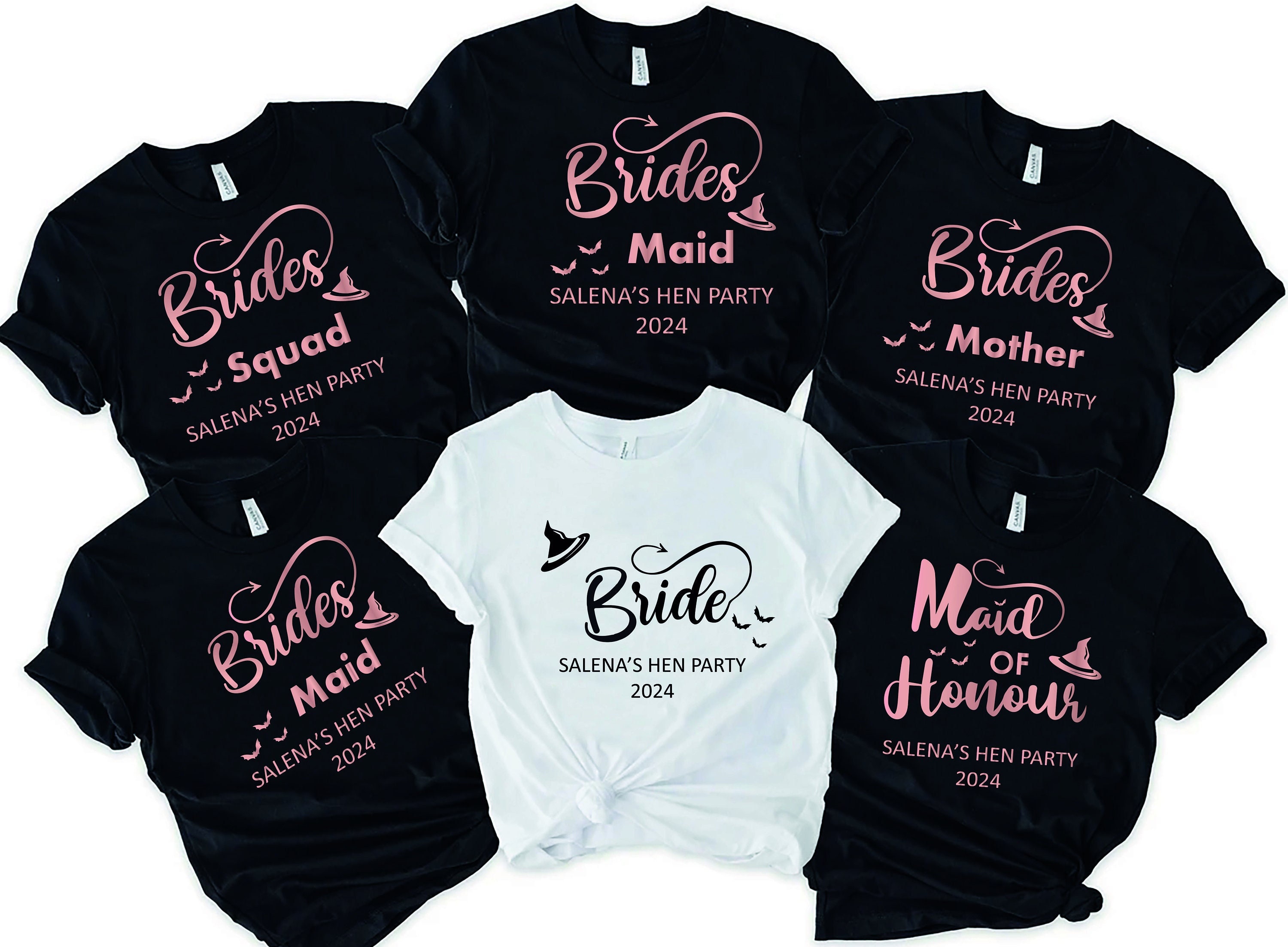 Personalised Hen Party T Shirts, Team Bride T Shirt, Hen Party Shirt, Bachelorette Party Shirt, Bachelorette Shirt, Devil Tail  Hen Party