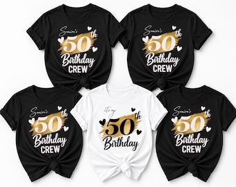 Custom 40th Birthday 1986  T-Shirt,Birthday  Group Shirts, Squad matching tees, Maddy 50