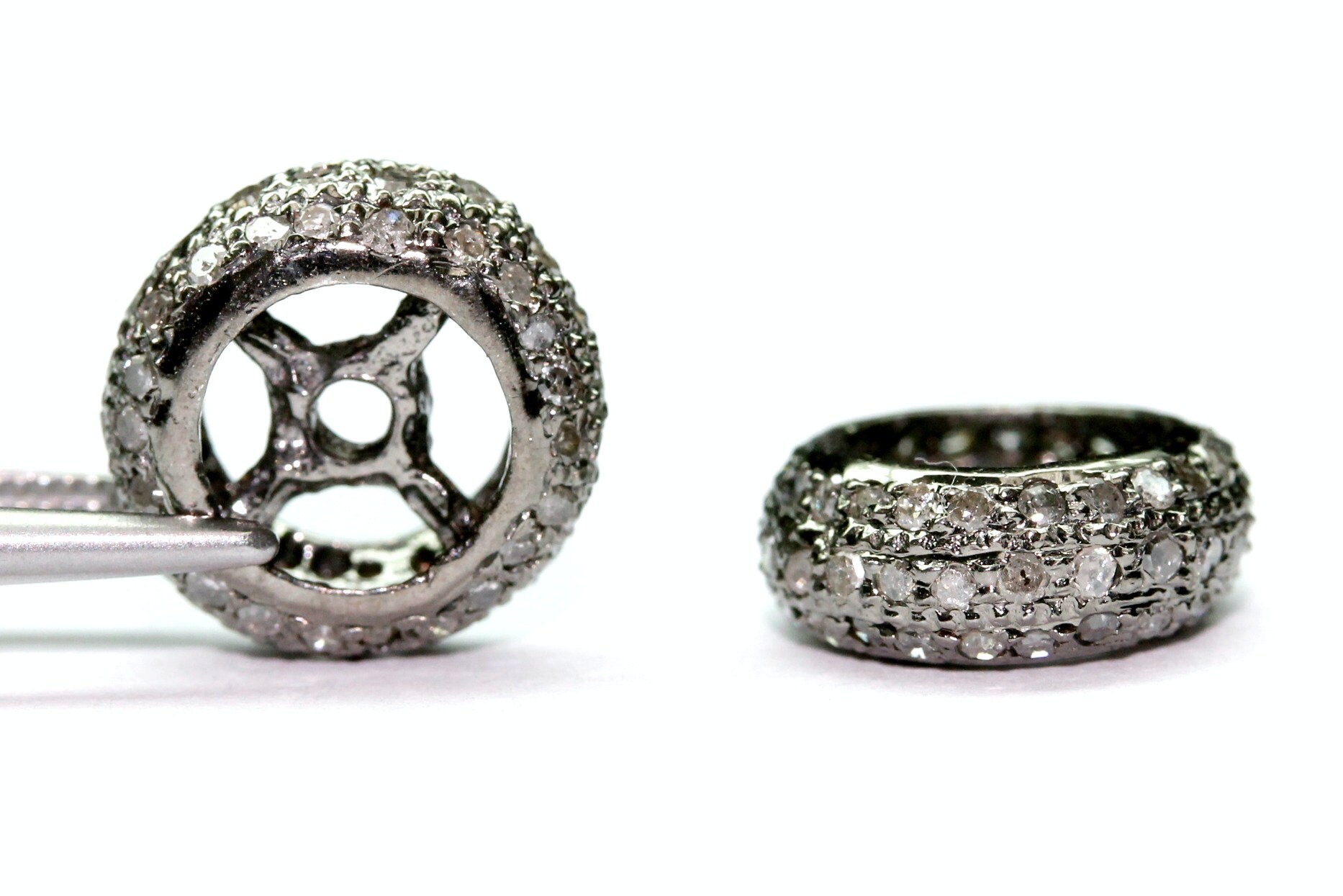 925 Sterling Silver / Beads / Waterproof / Jewelry / Silver Etsy