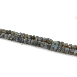Rainbow Labradorite Gemstone Bead Strand (4.5-5.5mm)