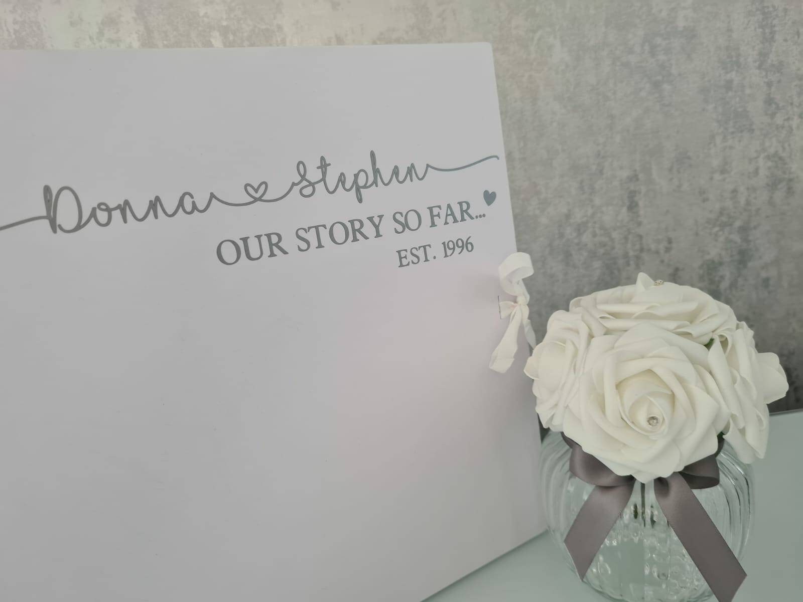 Personalised Couples Scrapbook Etsy