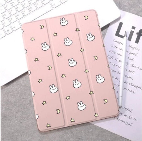 Rabbit iPad Case Kawaii Animal iPad Case Personalized Rabbit Etsy