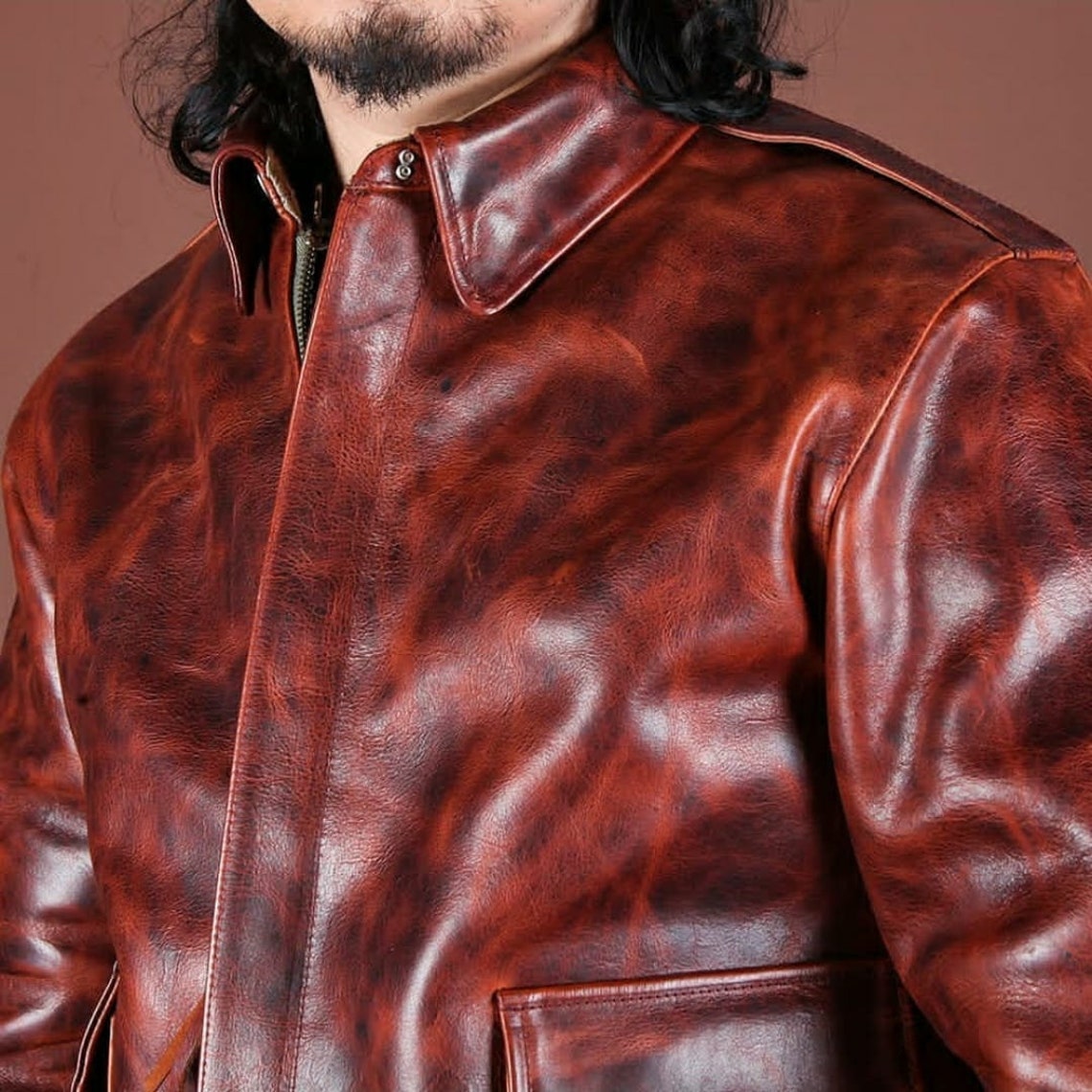 Horween Dublin Leather Lining lightweight cotton zipper YKK Etsy