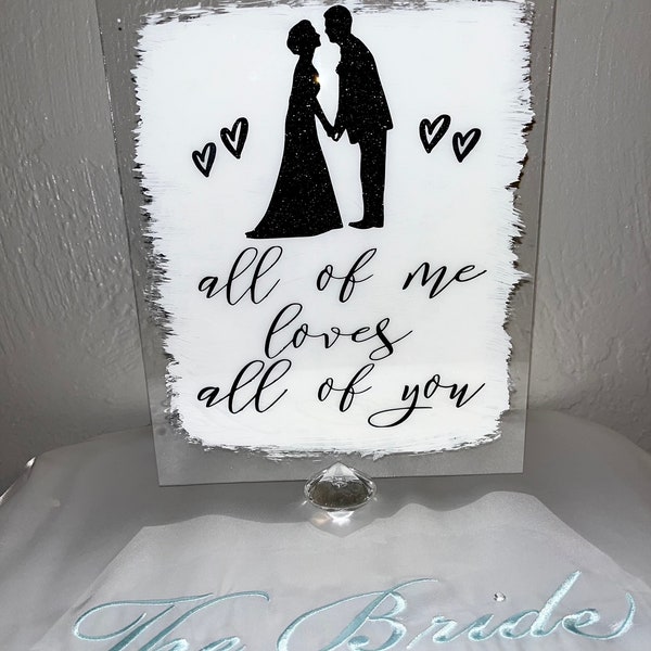 Plexiglass Wedding Sign Etsy