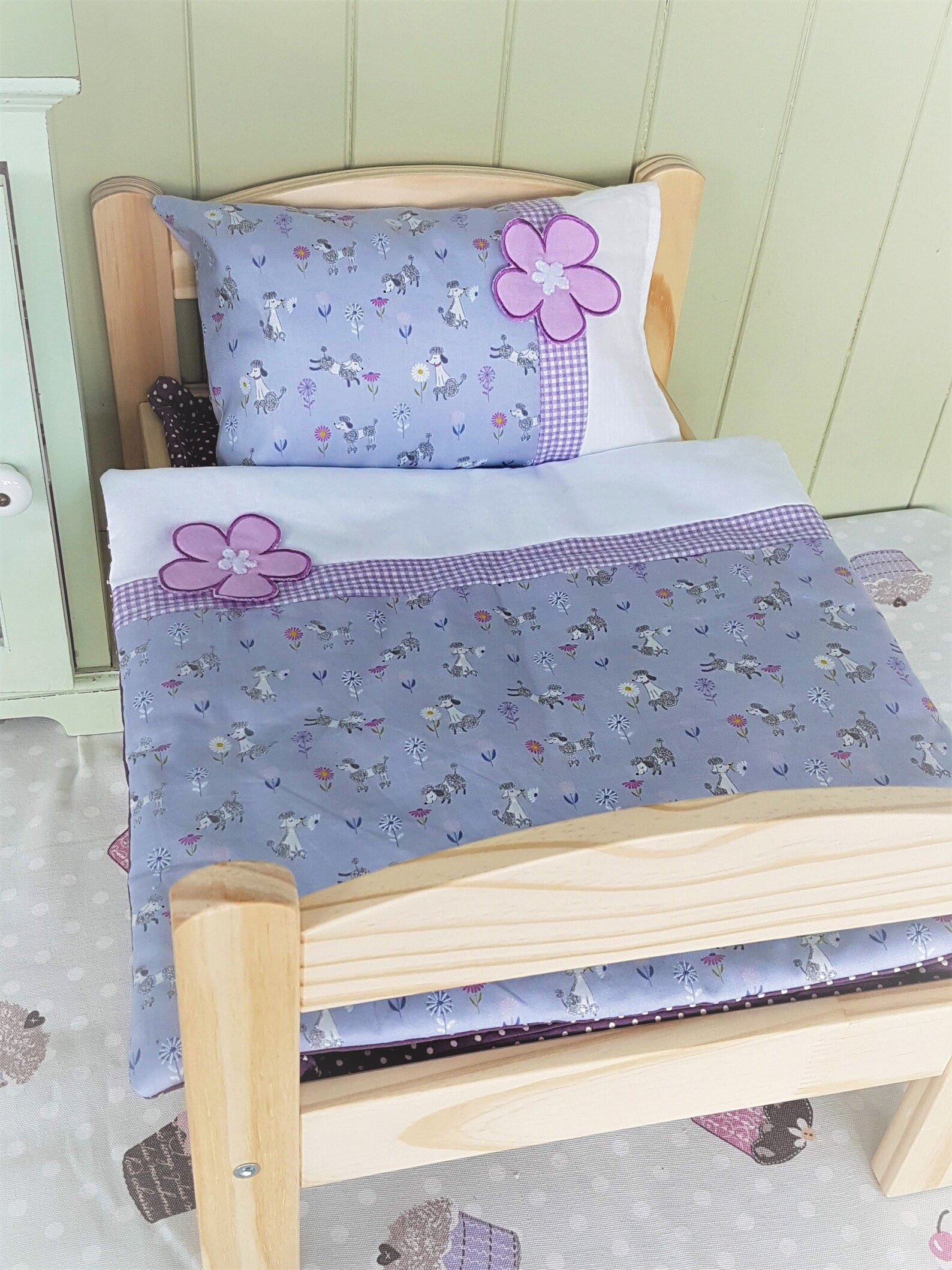 Doll / Pet / Pram Bedding Set With Mattress for Ikea Toy Bed Etsy