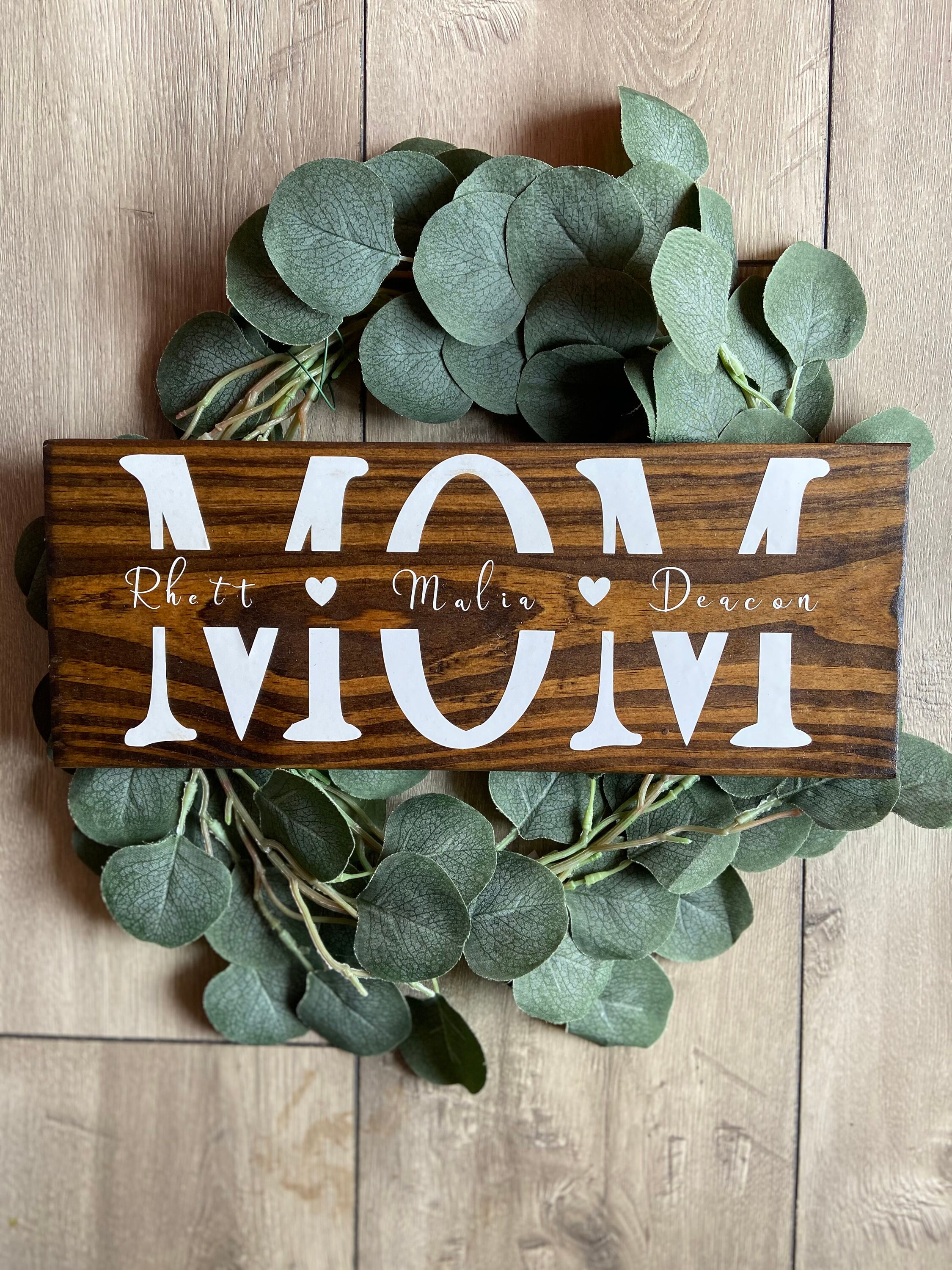 Personalized Mothers Day Gift Mothers Day Gift Mom Sign Etsy