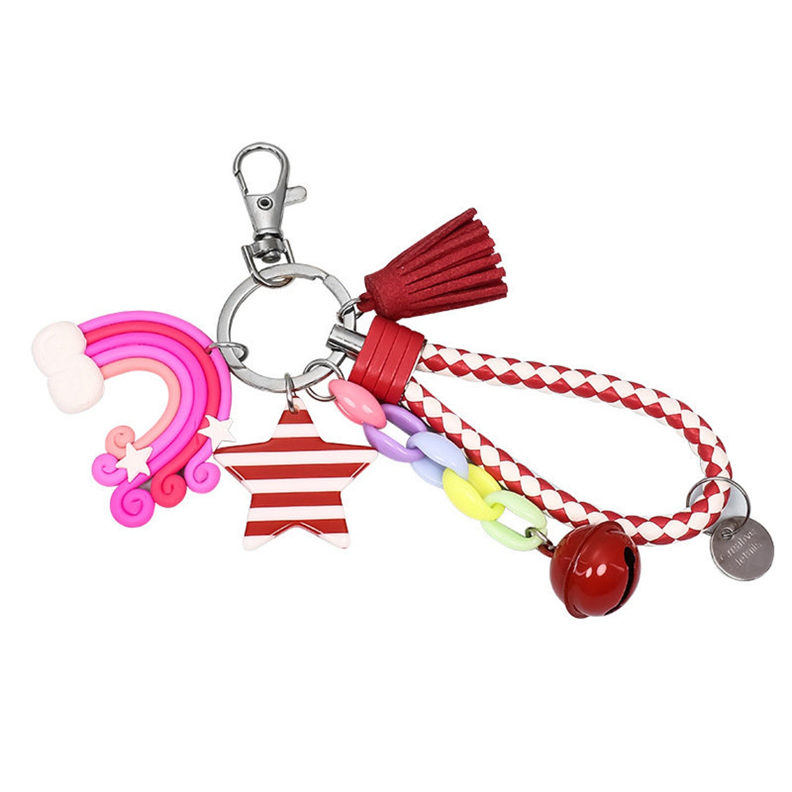 Decorative Girls Fun Keychain Etsy