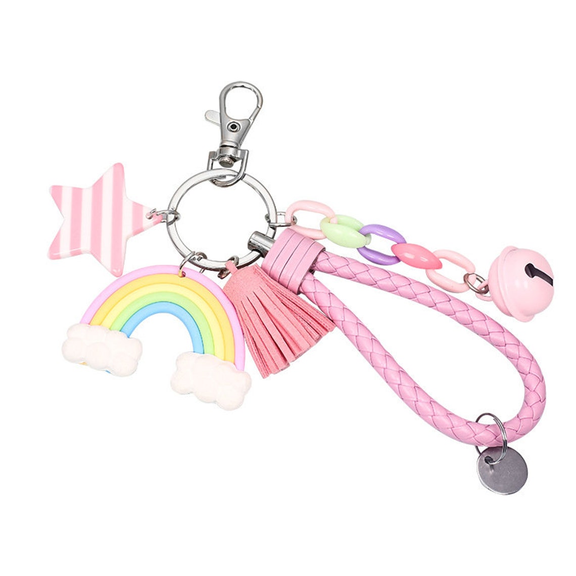 Decorative Girls Fun Keychain Etsy