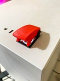 Missile Switch Gaming PC Case Power Cover - Cat Protector