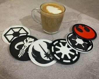 Posavasos Jedi mandalorianos de Star Wars: Imperio Alianza Rebelde