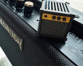 Mini Gitarrenverstärker Verstärker Plektrum Halter Lagerung