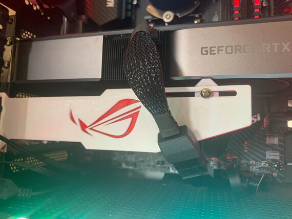 Graphics card support best sale brace