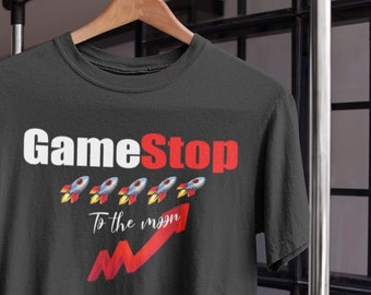 Gamestop tshirt | GME shirt | Stock market gift | To the moon tshirt | Gift for stock market enthusiasts | Diamond hands | Funny tshirt
