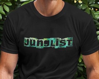 Junglist tshirt | Drum and bass t shirt | Jungle tshirt | Drum and bass gift | DNB tshirt | Junglist gift | Unisex shirt