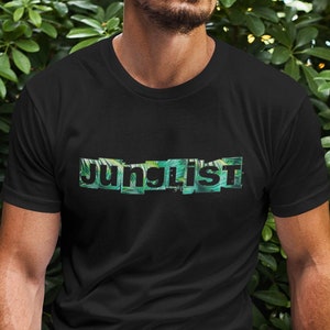 Junglist Tshirt | Drum and Bass T-Shirt | Dschungel Tshirt | Drum and Bass Geschenk | DNB Tshirt | Junglist Geschenk | Unisex Shirt