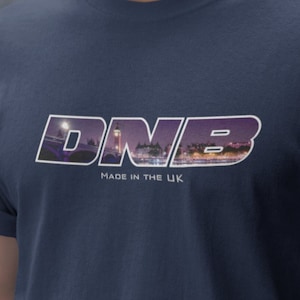 DNB - Made in the UK T-Shirt | DnB shirt | Drum and Bass tshirt | Drum n Bass Tee | DnB tshirt | DnB gift | Boomtown shirt | Uk music scene