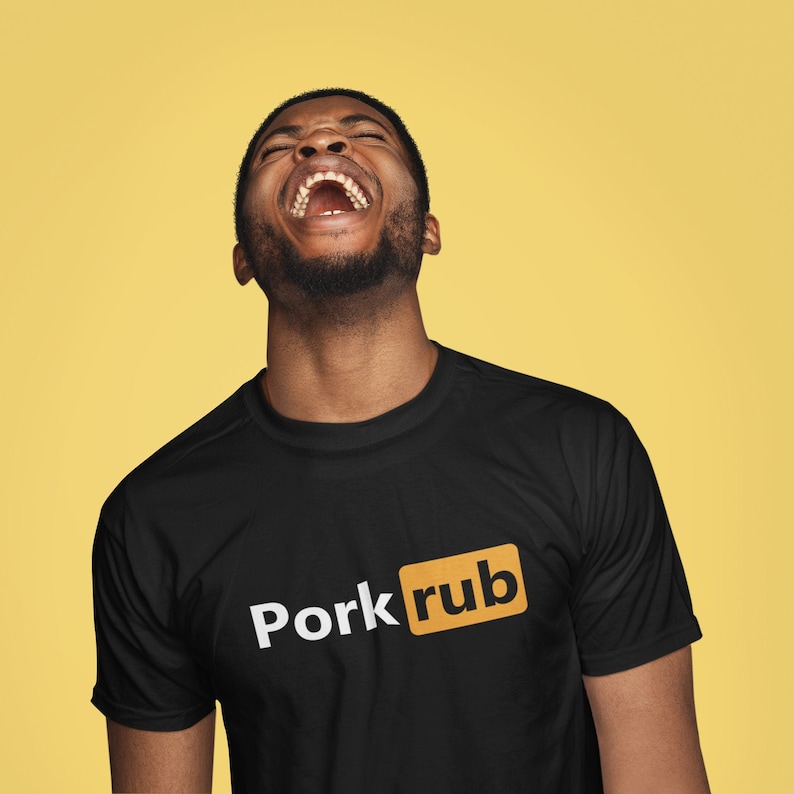 Pornhub Tshirt Pork Rub Parody T Shirt Funny Porn Hub T - Etsy
