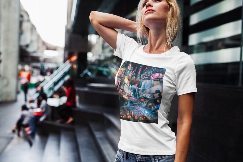 Times Square Tshirt NYC Tshirt New York City T Shirt Etsy UK