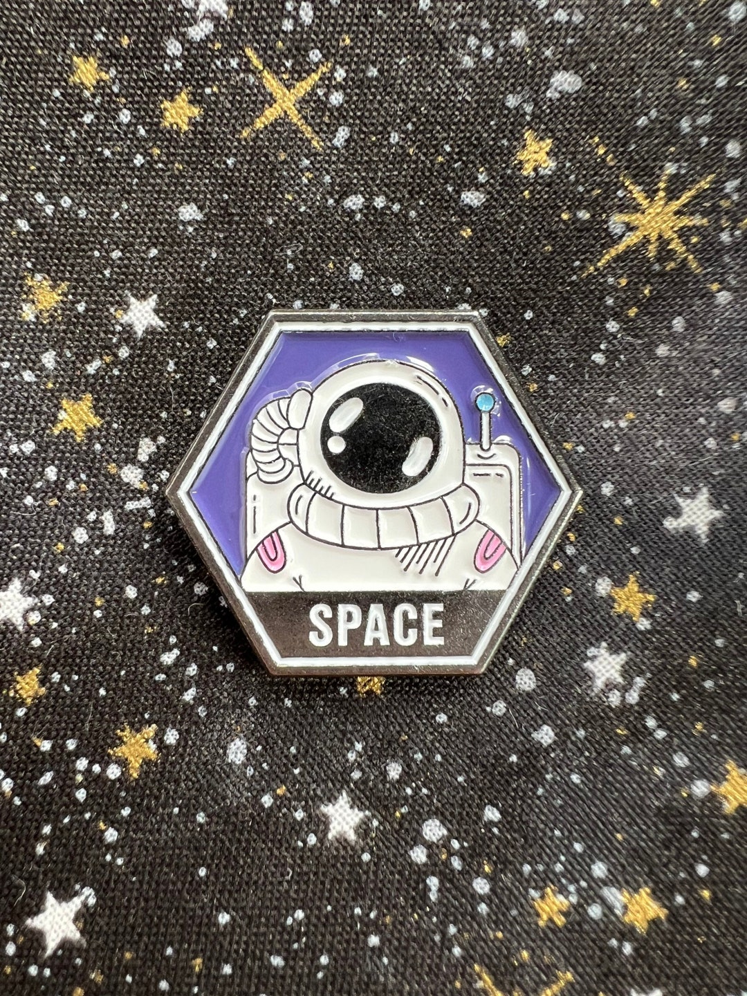 Space Enamel Pin - Etsy
