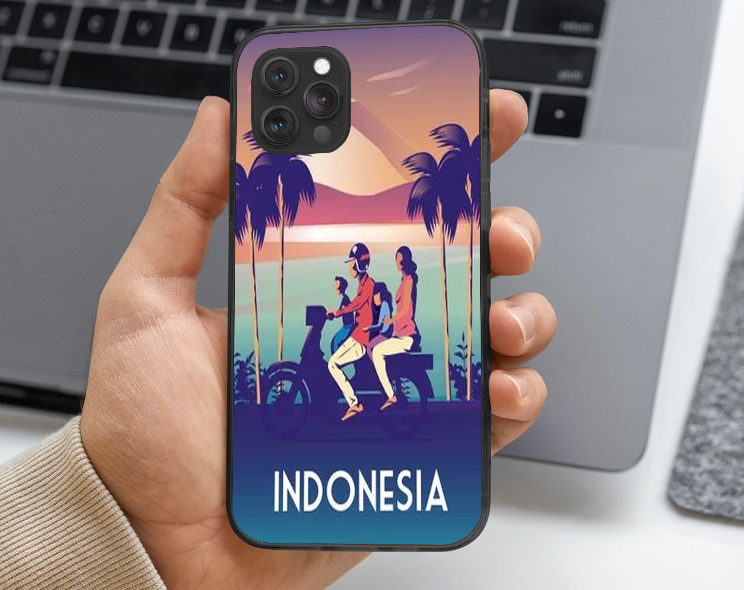 Indonesia Phone case Indonesia iPhone Case Travel phone Etsy