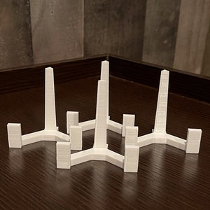 Custom Designed Mini Easel Display Stand, Tile Holder, Plate Holder, Tile Stand, Plate Holder, Picture Stand, Art Easel, Canvas Stand