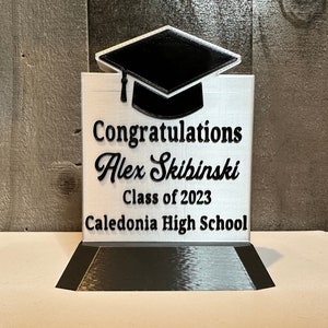 Custom Graduation Award, High School Graduation, College Graduation, Student Reward, Recognition Gift, Well done trophy, School Recognition