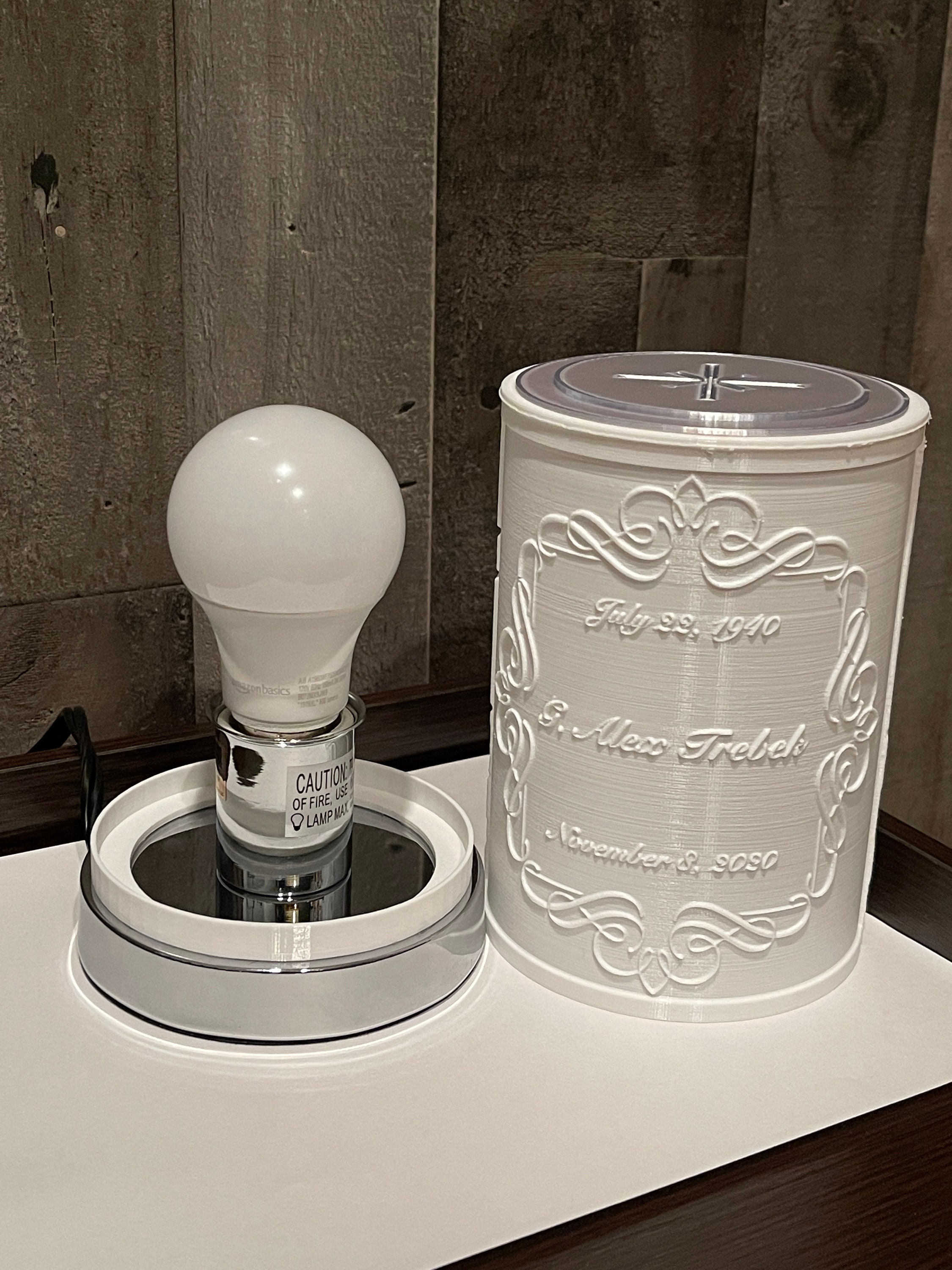 Remembrance Lamp/Personalized Lamp/Memory Lamp/Memorial Etsy