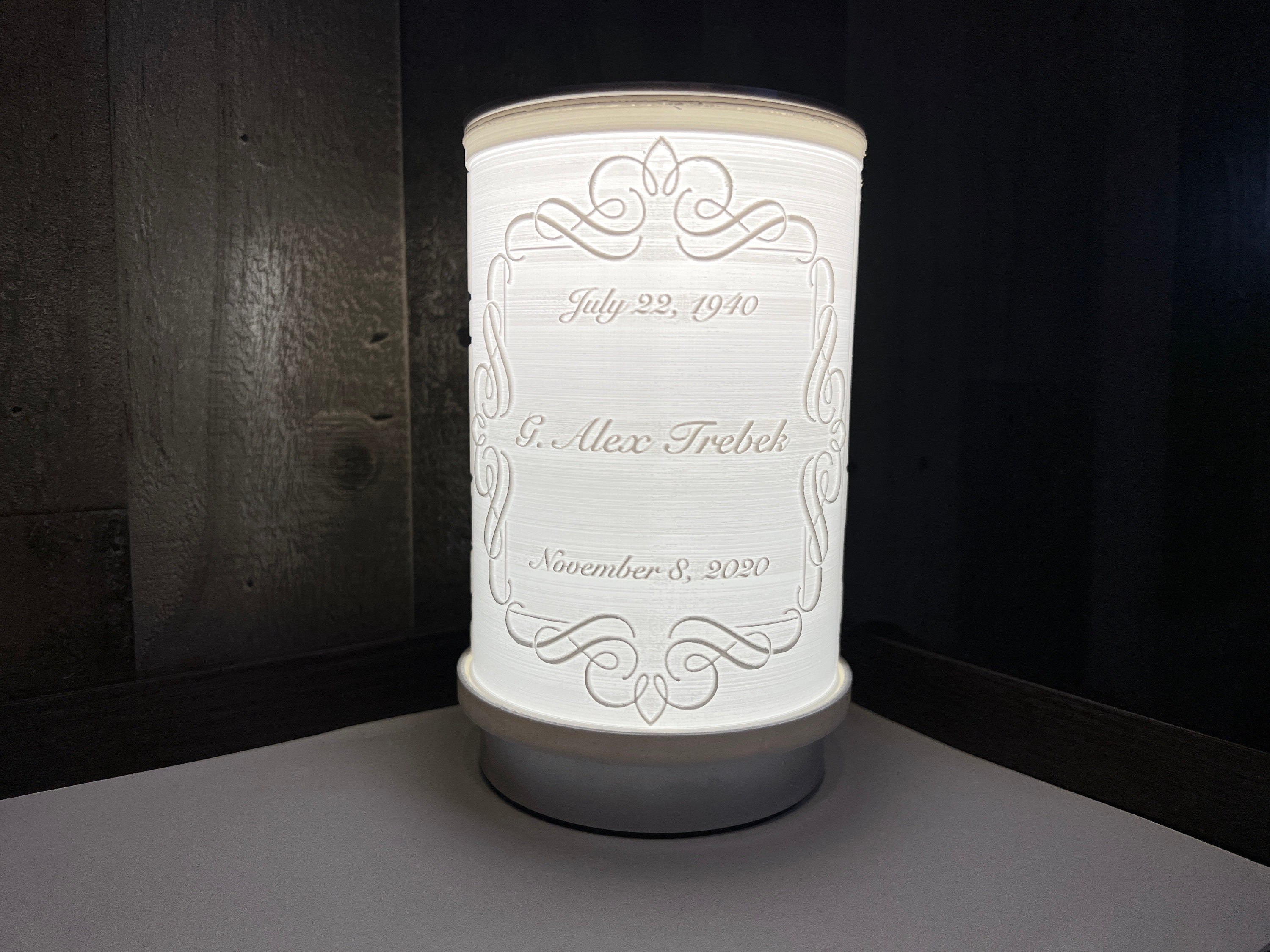 Remembrance Lamp/personalized Lamp/memory Lamp/memorial - Etsy