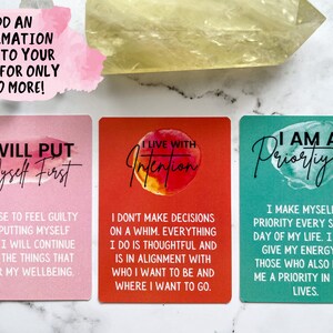 Power Quote Sticker Recovery Sticker Addiction Sticker Mental Health Sticker Mindset Sticker Recovery Gift Father's Day Gift w/ Affirmation Card