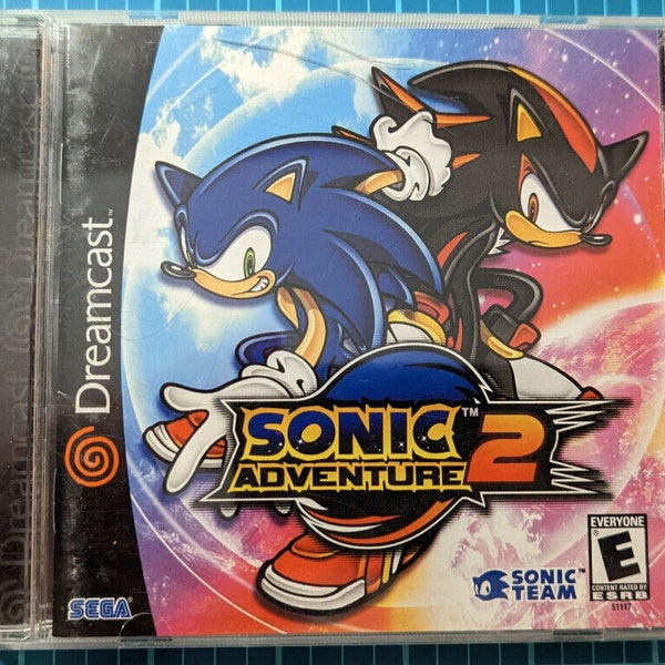 Sonic Adventure Dreamcast Manual Etsy