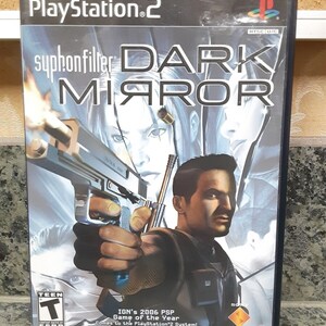 Syphon Filter Dark Mirror PSP ARTWORK ONLY Authentic