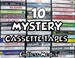 10 Mystery Cassette Tapes 