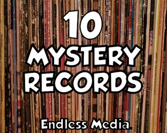 10 Random Mystery 12" Vinyl Record Album EP LP Bundle Lot Box Grab Bag Surprise