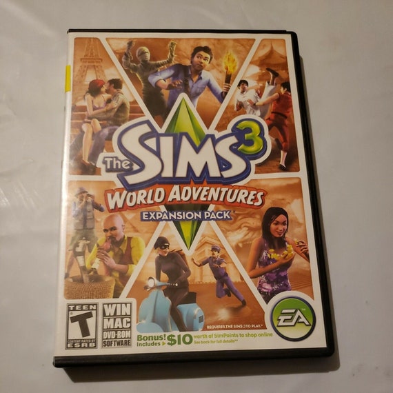 Sims 3: World Adventures Expansion Pack PC Computer - Etsy
