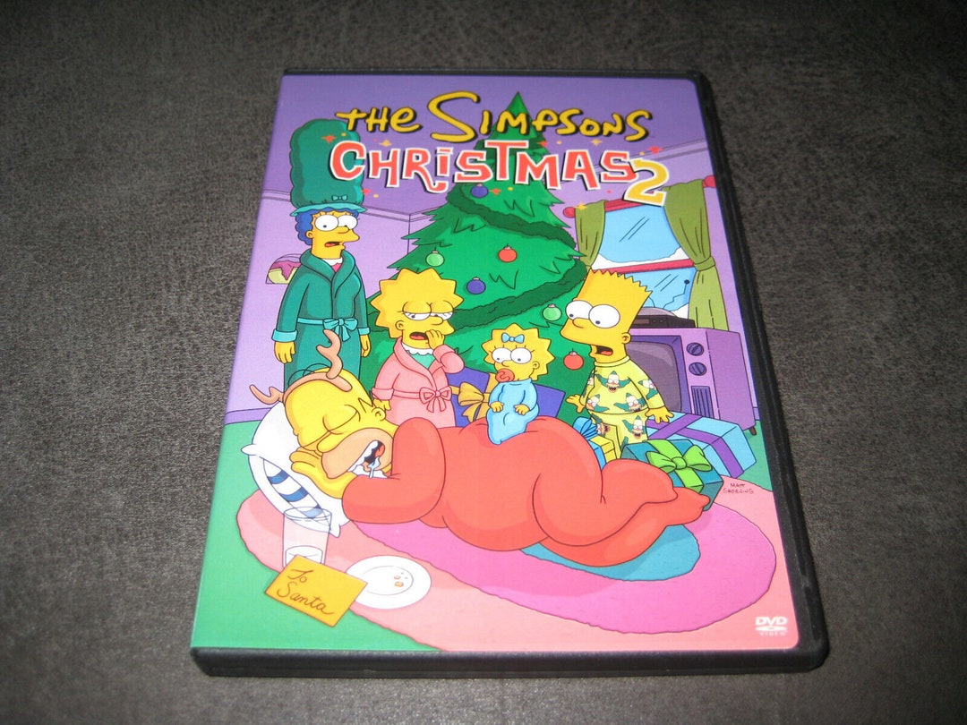 The Simpsons Christmas 2 DVD Movie Film Video TV Show Etsy
