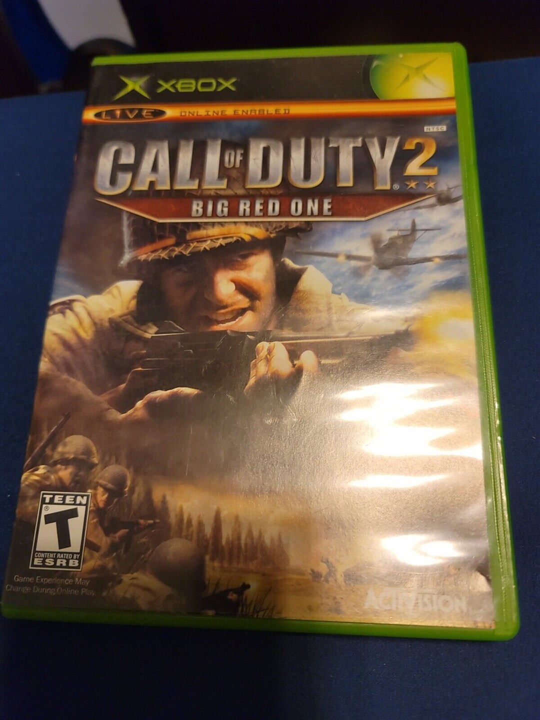 Call of Duty 2 Big Red One Xbox Complete Video Game Etsy