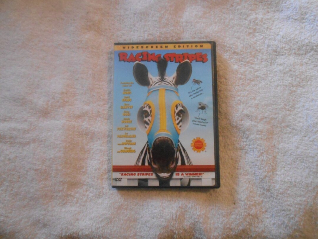 Racing Stripes DVD Movie Film Video TV Show Vintage Etsy